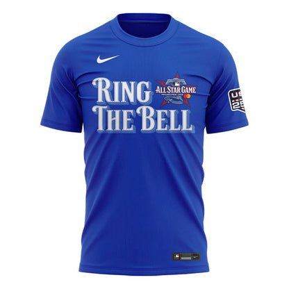 Custom 2026 All-Star Game "Ring The Bell" Royal Blue Name & Number T-Shirt