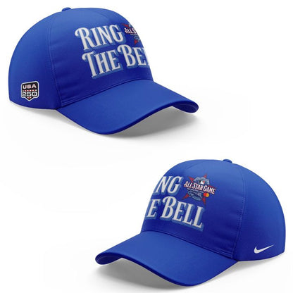 Custom 2026 All-Star Game "Ring The Bell" Royal Blue Name & Number T-Shirt