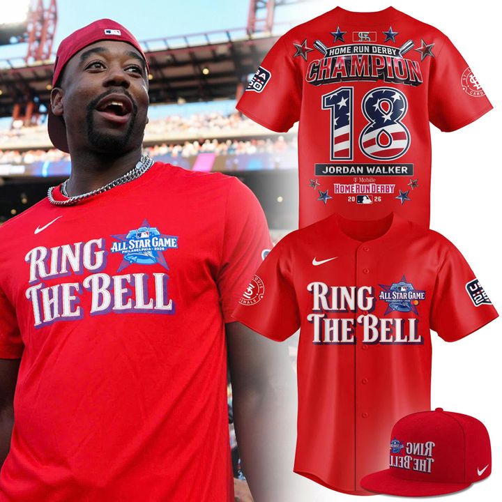 2026 Home Run Derby Champion Jordan Walker Ring The Bell Fan Jersey