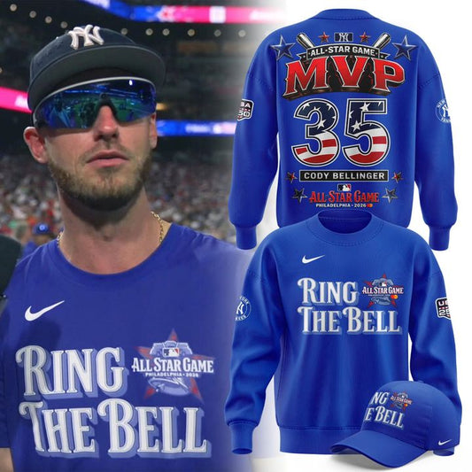 2026 Philadelphia All-Star Game Cody Bellinger MVP Ring The Bell Baseball Sweatshirt