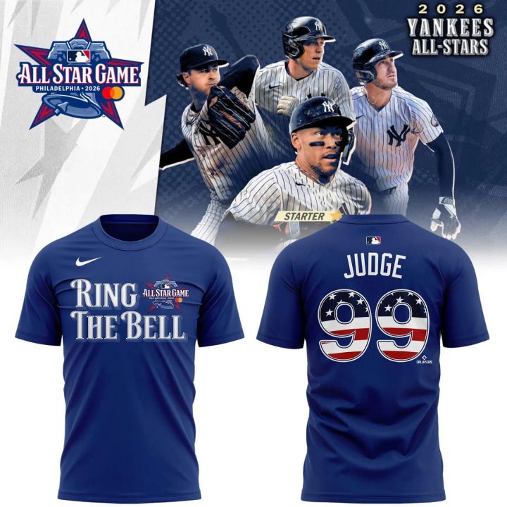 Custom 2026 All-Star Game "Ring The Bell" Royal Blue Name & Number T-Shirt
