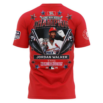 2026 Home Run Derby Champion Jordan Walker Ring The Bell Fan Shirt V3