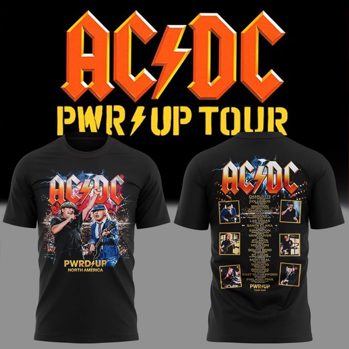 01.10. Exclusive 2026 AC/DC - Power Up Tour T-Shirt
