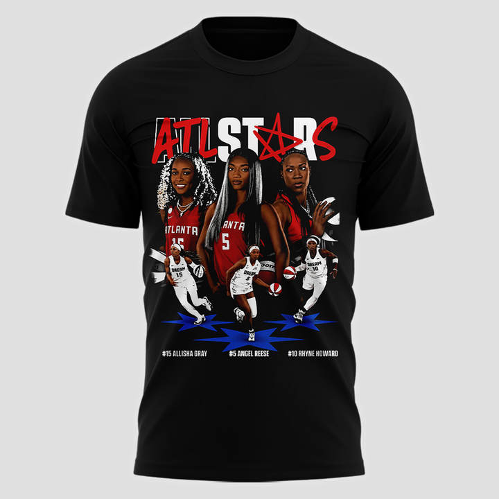 ATL Star Black Tshirt - Limited Edition 2026