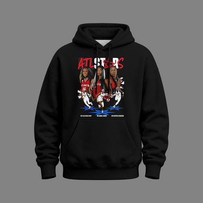2026 New Atlanta Dream Hoodie celebrating the team's three WNBA All-Stars