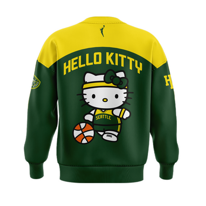 Exclusive Edition Seattle Storm x Hello Kitty Night Sweatshirt 2026