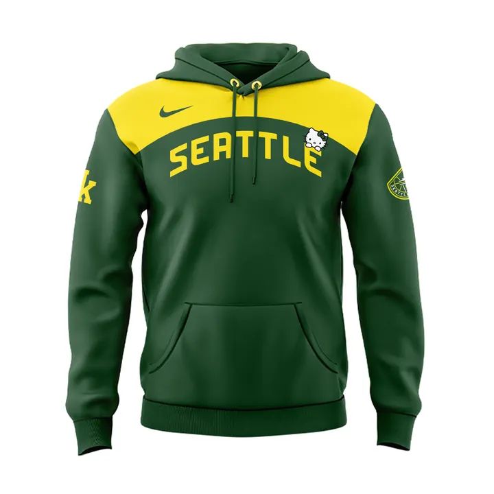 2026 Limited edition Hoodie Seattle Storm x Hello Kitty.