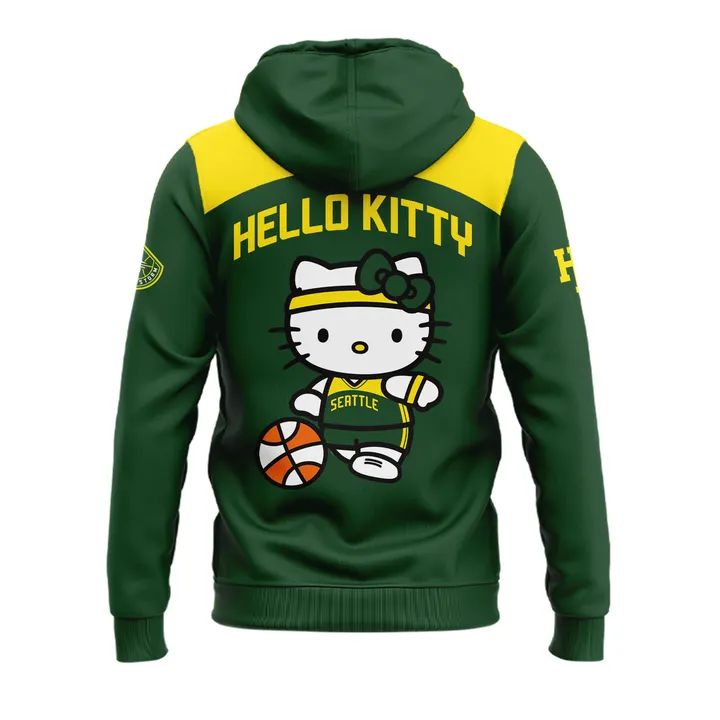 2026 Limited edition Hoodie Seattle Storm x Hello Kitty.
