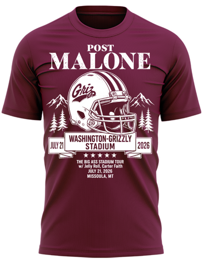 Limited Edition Big Ass Stadium Tour At Washington-Grizzly Stadium Shirt
