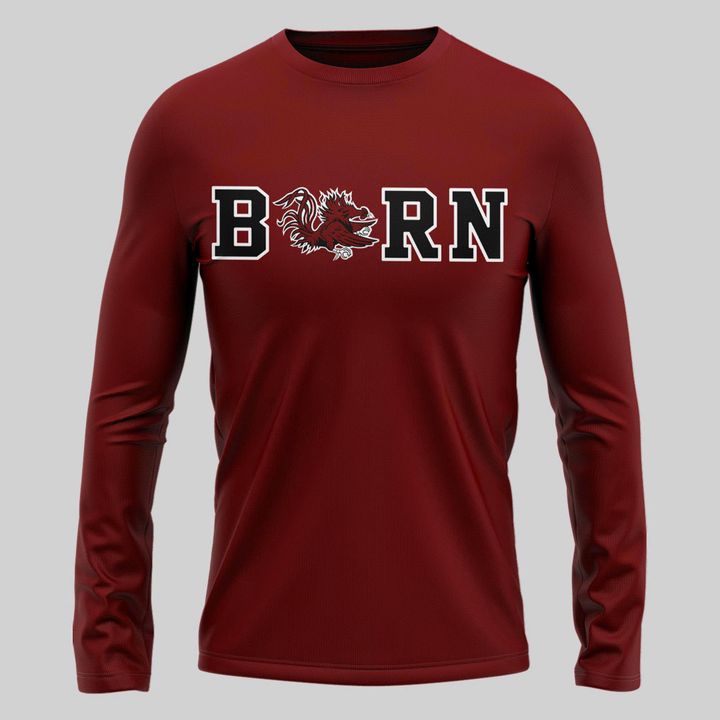Limited edition "Born a Gamecock" Long Sleeve Signatures Print of Darius Rucker for South Carolina Gamecocks fans