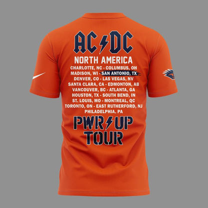 AC/DC x UTSA Roadrunners Football - Power Up Tour 2026 T-Shirt