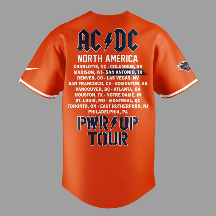 Perfect Shirt AC/DC x UTSA Roadrunners Football - Power Up Tour 2026 Jersey