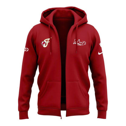Indiana Fever 2026 Caitlin Clark Red Zip Hoodie