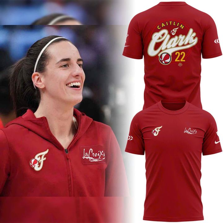 Indiana Fever 2026 Caitlin Clark Red T-Shirt