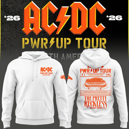 Exclusive Version Denver Broncos x PWR/UP TOUR Hoodie 2026