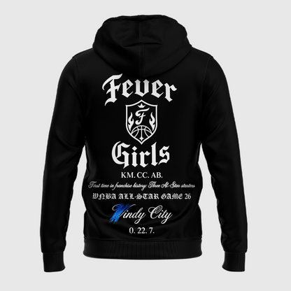 Limited Edition All Stars 2026 Indiana Fever Girls HOODIE