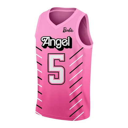 Angel Reese Barbie Game Day Pink Jersey
