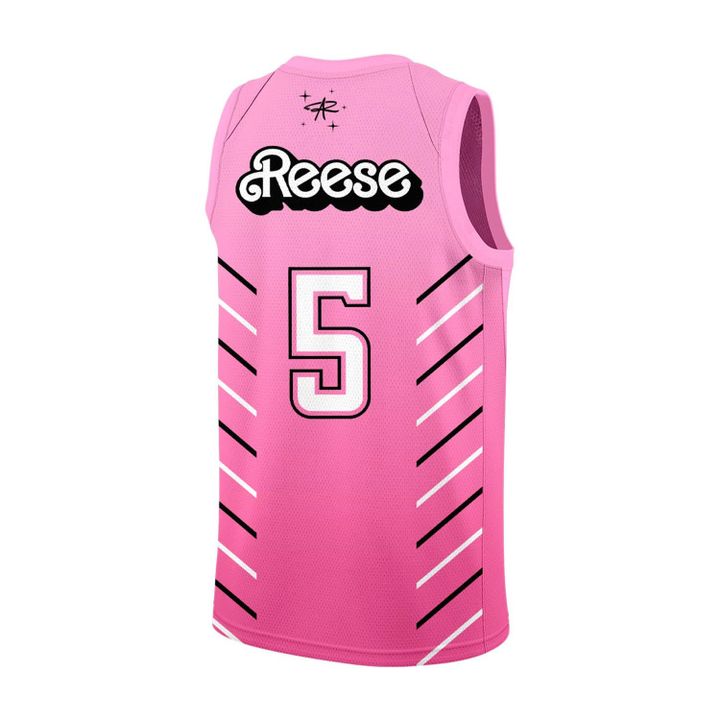 Angel Reese Barbie Game Day Pink Jersey