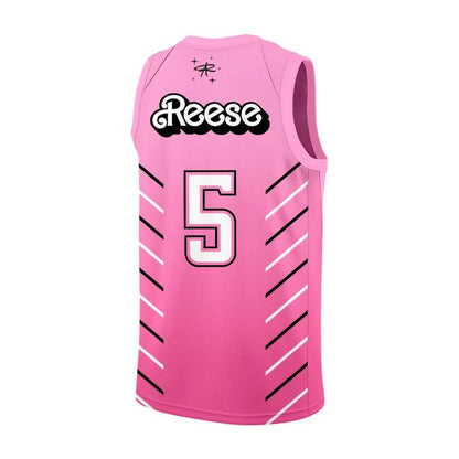 Angel Reese Barbie Game Day Pink Jersey