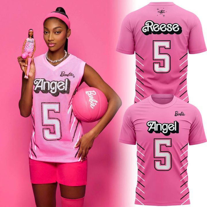 Angel Reese Barbie Game Day T-Shirt