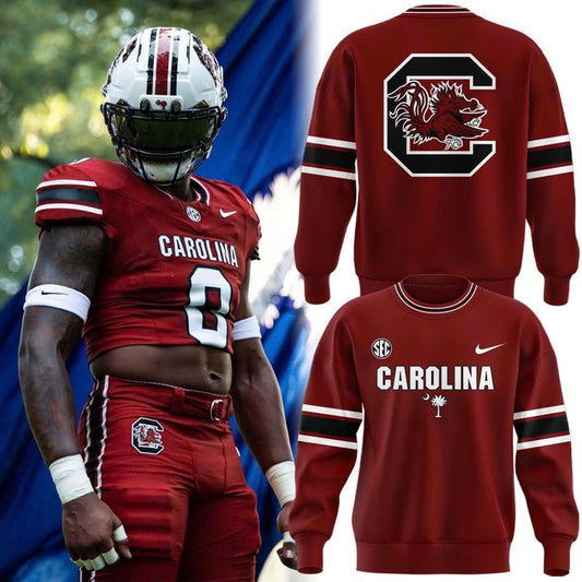 Special 2026 Red Uniform South Carolina Football Sweatshirt