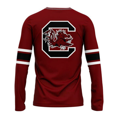Special 2026 Red Uniform South Carolina Football Long Sleeve Shirt