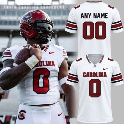 Special 2026 White Uniform South Carolina Football Jersey