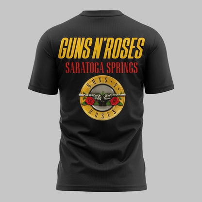 Newest Shirt Guns N' Roses - Saratoga Springs, NY Event Shirt - World Tour 2026 T-Shirt