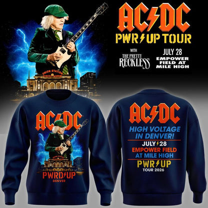 AC/DC x Denver -POWER UP TOUR 2026 SWEATSHIRT