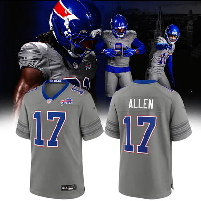 Buffalo Bills Nickel City Custom Football Jersey