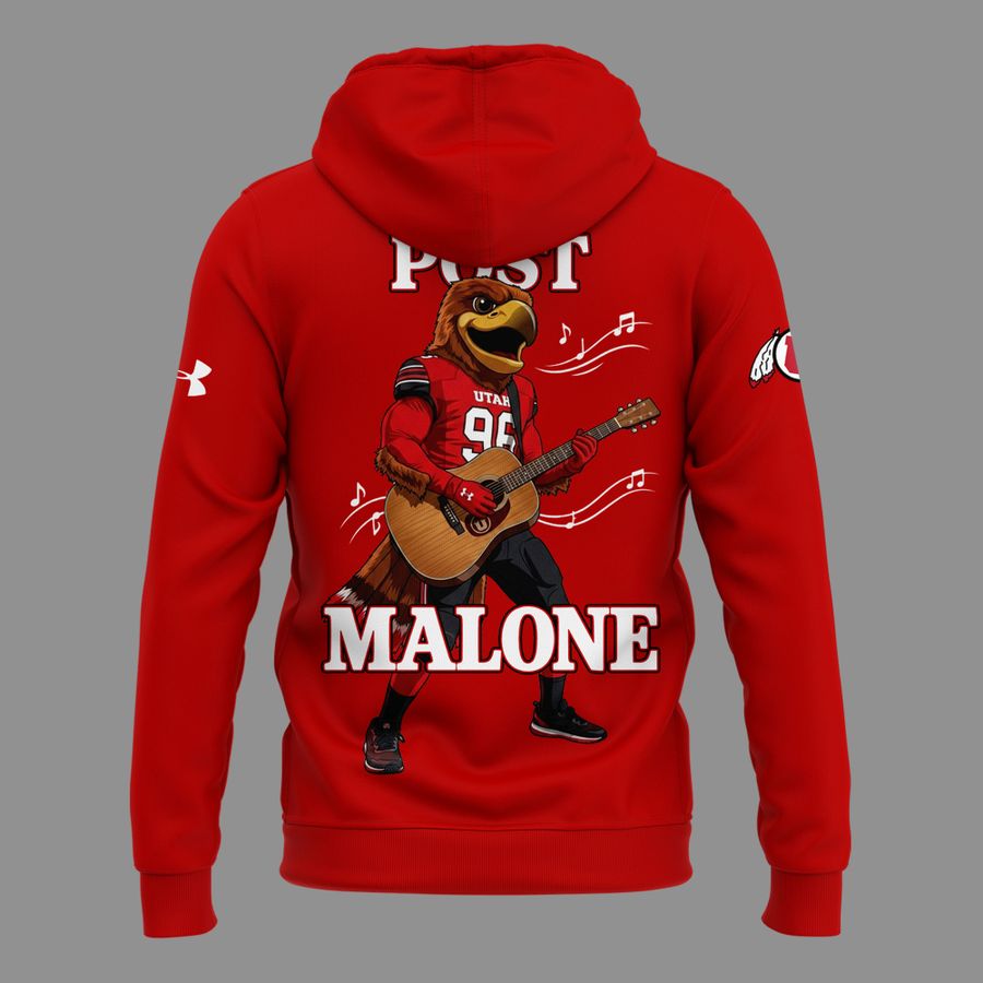 Perfect Hoodie Post Malone x Utah Football - THE BIG ASS Stadium Tour Part 2 Hoodie