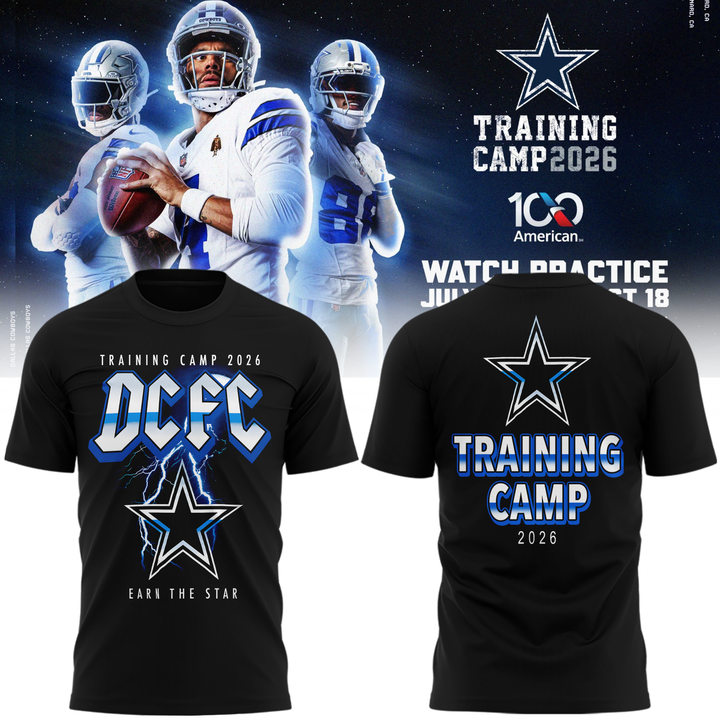 02.Dallas Cowboys-Training Camp 2026 T-shirt