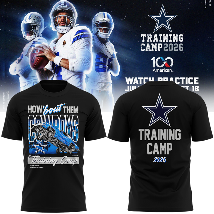03.Dallas Cowboys-Training Camp 2026 T-shirt