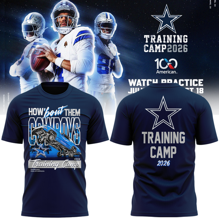 04.Dallas Cowboys-Training Camp 2026 T-shirt