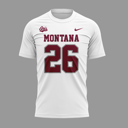 Limited Edition Montana Grizzlies x Jason Aldean And Luke Bryan White Tshirt