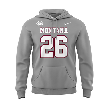 Limited Edition Montana Grizzlies x Jason Aldean And Luke Bryan Gray Hoodie