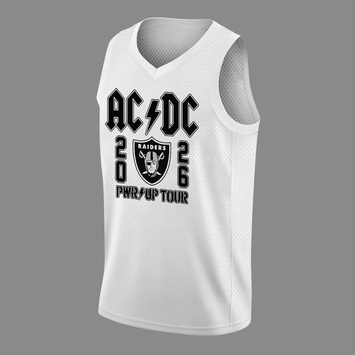 22. Limited Edition AC/DC x Las Vegas Raiders - Power Up Tour 2026 Jersey