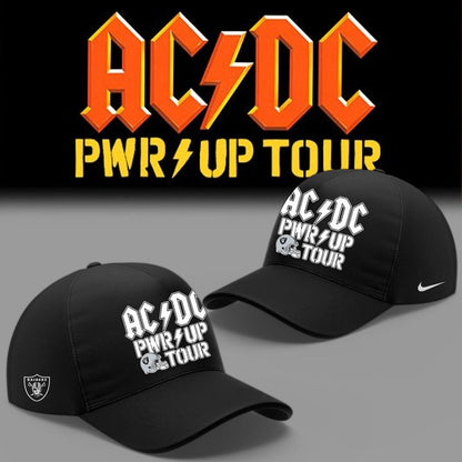 26. Special Black AC/DC x Las Vegas Raiders - Power Up Tour 2026 Jersey