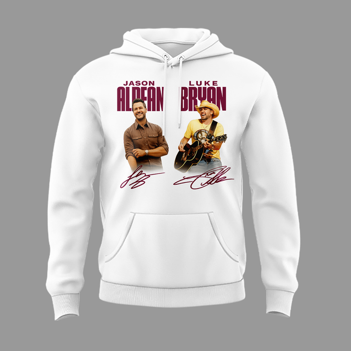 1.Limited Edition Montana Grizzlies x Jason Aldean And Luke Bryan Hoodie