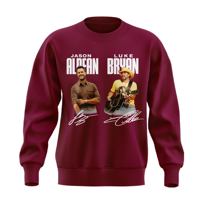 Limited Edition Montana Grizzlies x Jason Aldean And Luke Bryan Sweatshirt