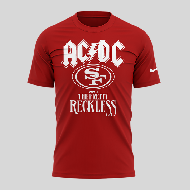 Special New San Francisco 49ers x PWR/UP TOUR Tshirt 2026