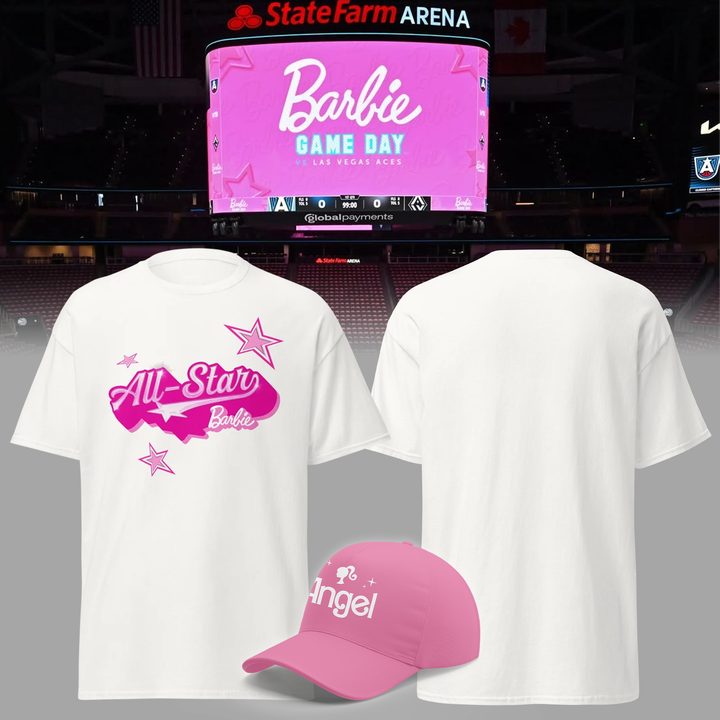 03.Atlanta Dream-Angel x Barbie night 2026 T-shirt