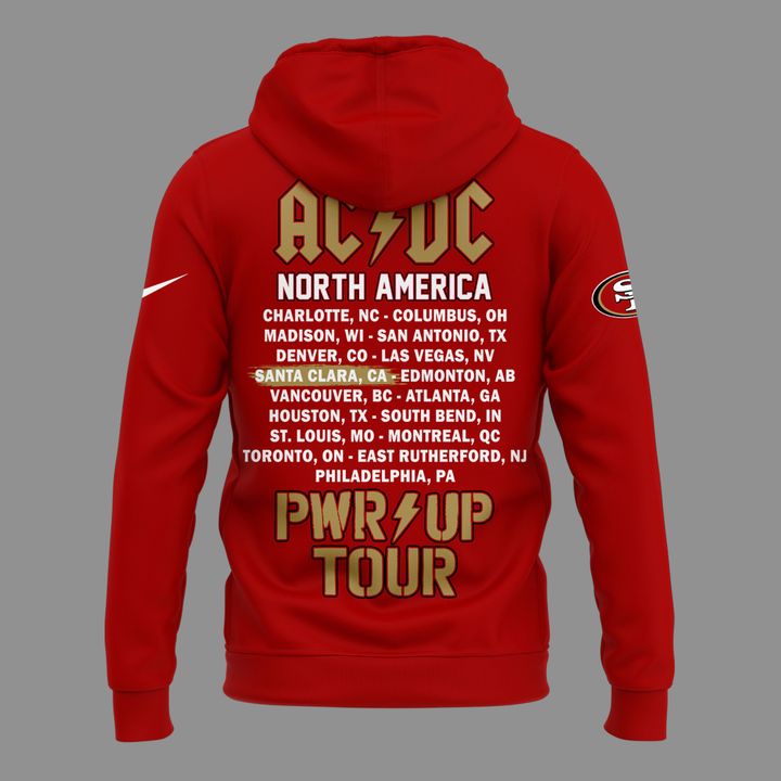 01.12. Exclusive 2026 AC/DC - North America Power Up Tour Hoodie