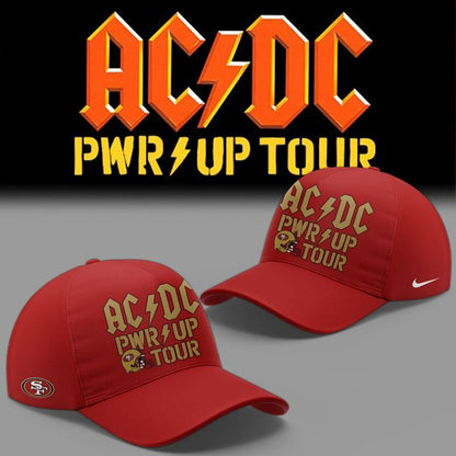 Limited Edition AC/DC x San Francisco 49ers - Power Up Tour 2026 T-Shirt