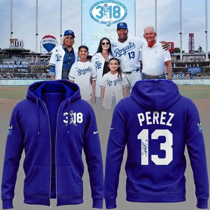 Exclusive Version Kansas City Royals #Salvy318 ZipHoodie
