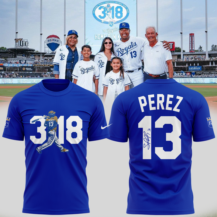 Exclusive Version Kansas City Royals #Salvy318 Tshirt