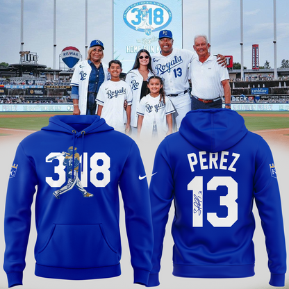 Exclusive Version Kansas City Royals #Salvy318 Hoodie