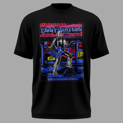Foo Fighters Take Cover Tour 2026 Detroit MI T-Shirt