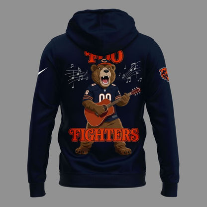 02.46. Special 2026 Foo Fighters x Chicago Bears - Take Cover Tour 2026 Hoodie