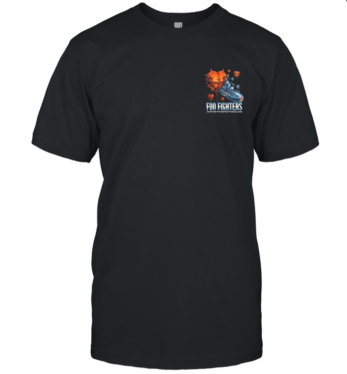 02.42. Foo Fighters x Soldier Field Event Shirt - Take Cover Tour 2026 T-Shirt